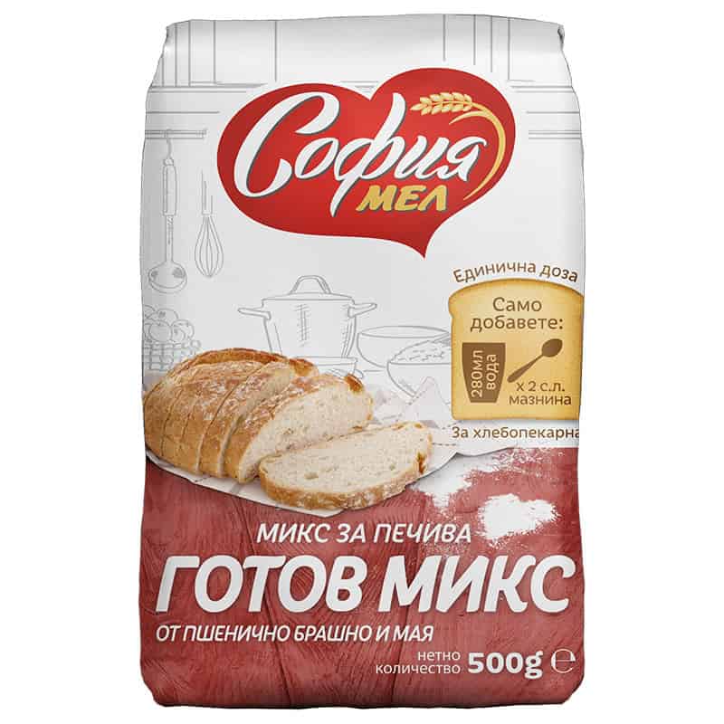 Брашно готов микс София Мел 500гр