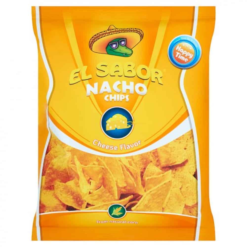 Чипс El Sabor Nacho Сирене 100гр