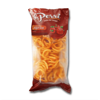 Снакс лучени кръгчета паприка 100гр