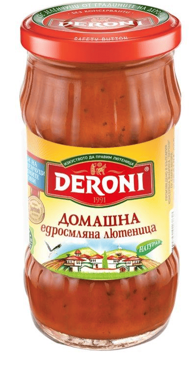 Лютеница Deroni едросмляна 315гр