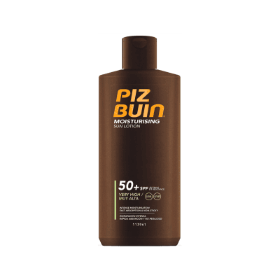 Лосион слънцез.Pizz Buin хидр.SPF50+ 200мл