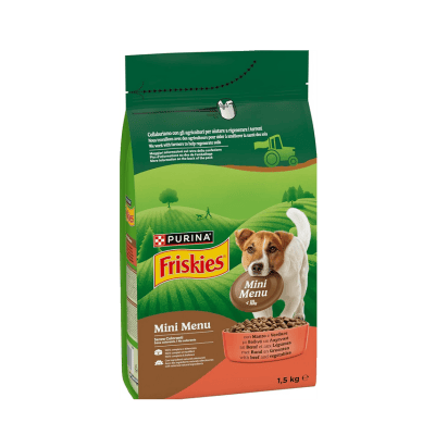 Храна за кучета Friskies говеждо 1,5 кг