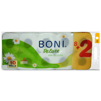 Тоалетна хартия Boni Лайка 3пл/10 бр