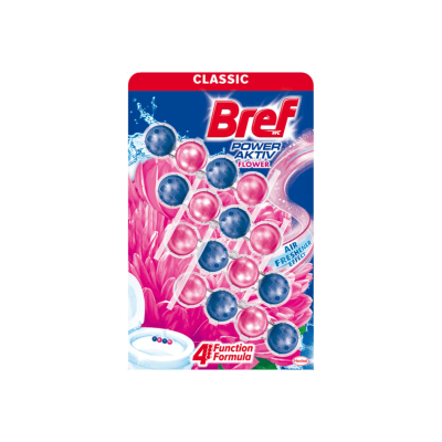 Т.ч.блокче Bref паур актив Цветя 4х50гр
