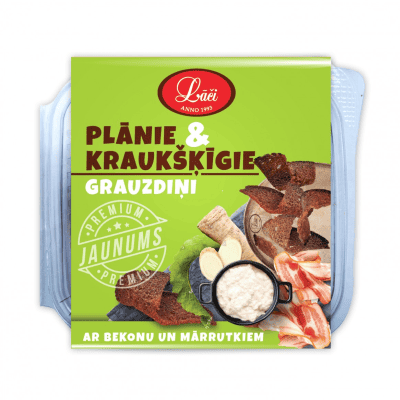 Хрупкави гренки с бекон и хрян 100гр