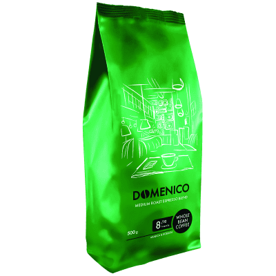 Кафе Domenico medium roast зърна 500гр