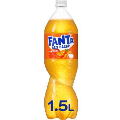 Fanta Портокал Zero 1.5л 