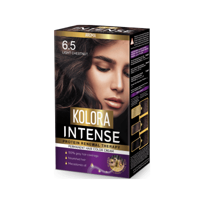 Боя за коса Aroma Kolora 6.5 светъл кестен