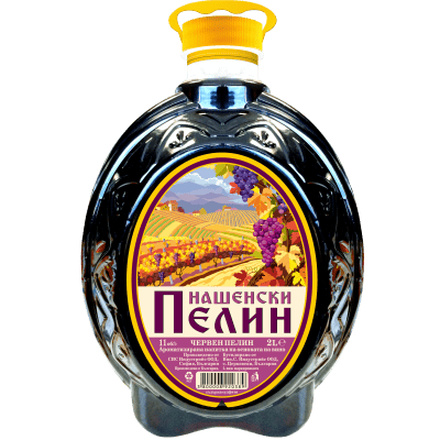 Пелин червен Нашенски бъклица 2л