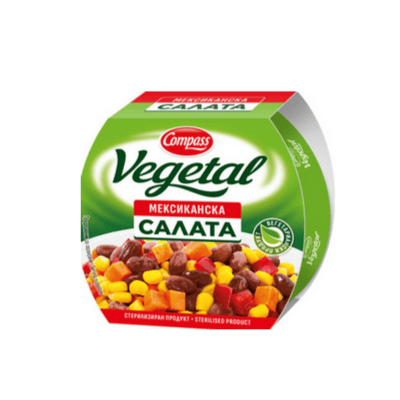 Салата компас vegetal мексиканска 160гр