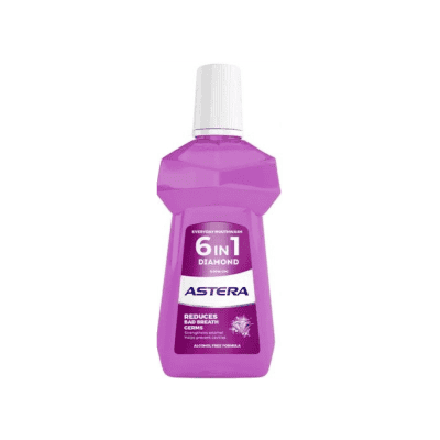 Вода за уста Astera Diamond 6в1 500мл