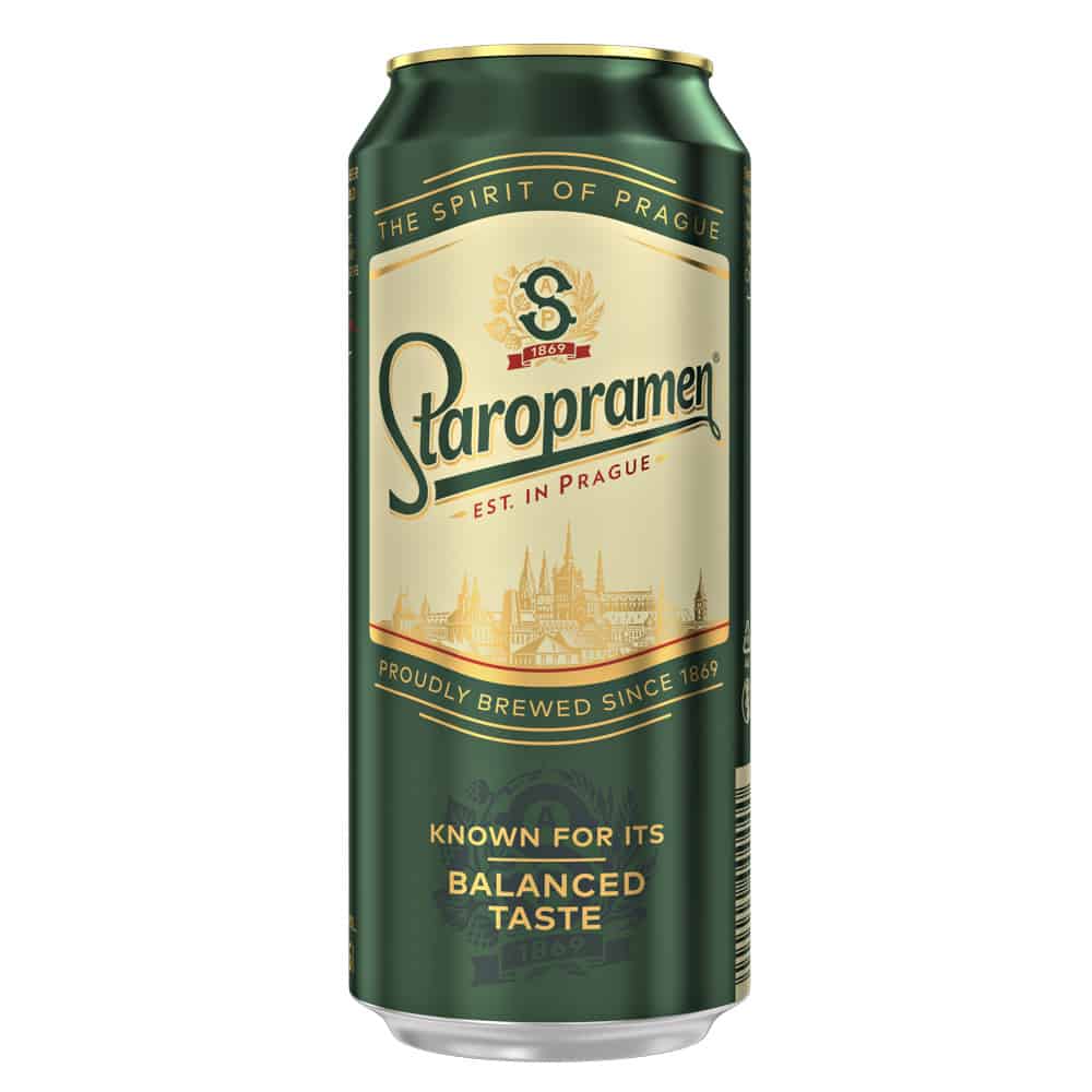 Бира Staropramen кен 0.5л