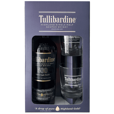 Уиски Tullibardine 500 sherry 0.7л+2 чаши