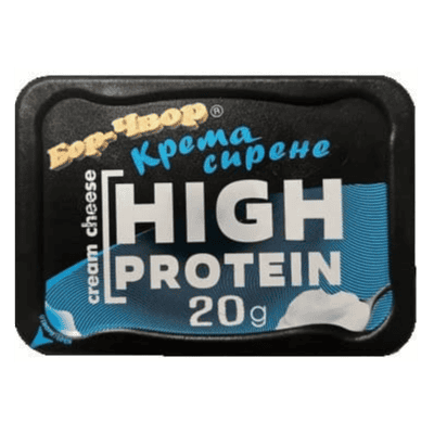Крема сирене Бор-чвор с протеин 150гр