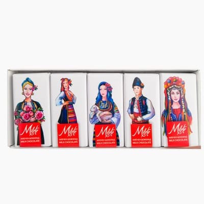 Шоколад Милете Фолклорни Носии 20гр