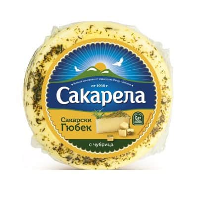 Сакарски гюбек с чубрица 400 гр