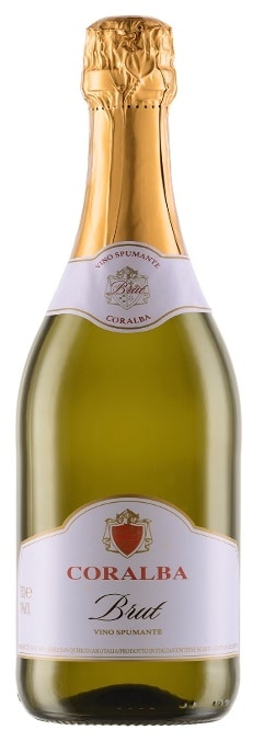 Вино пенливо Coralba Brut 0.75 л