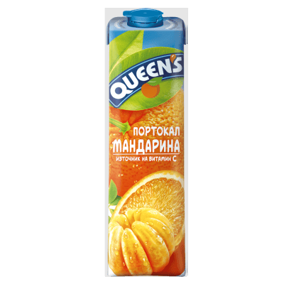 Нектар Queen`s Портокал и Мандарина 1л