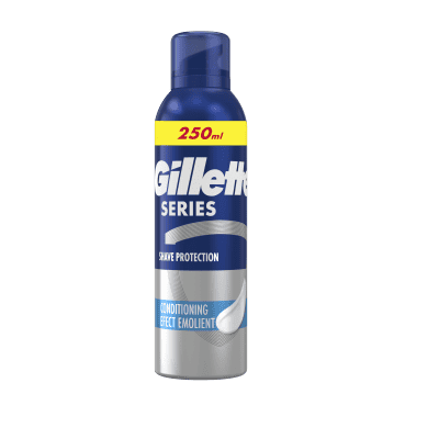 Пяна за бръсн.Gillette Series овлажн.250мл