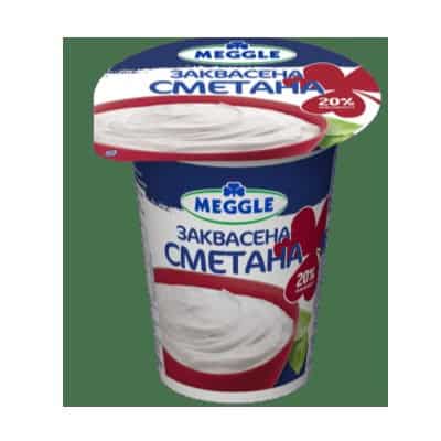 Сметана Meggle, заквасена, 400 гр.