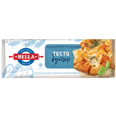 Бутер тесто Bella 400гр