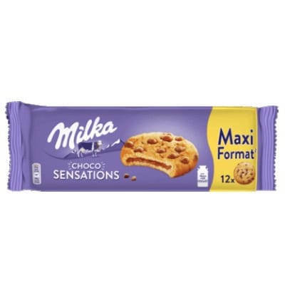 Бисквити Milka Choco Sensations 12x312гр