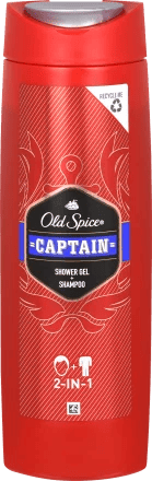 Душ гел Old Spice Captain 2в1, 400мл