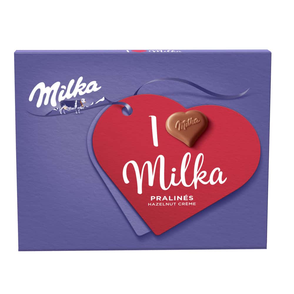 Шок. бонбони Milka лешников крем 110гр