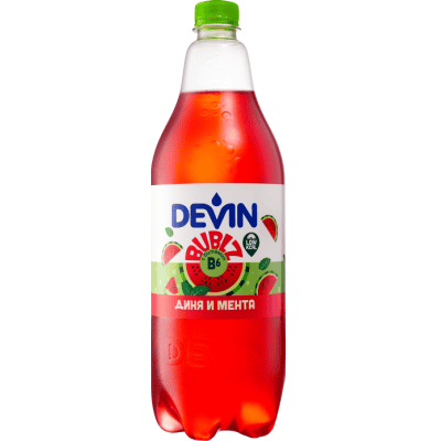 Газ.напитка Devin Bublz диня и мента 1.2л