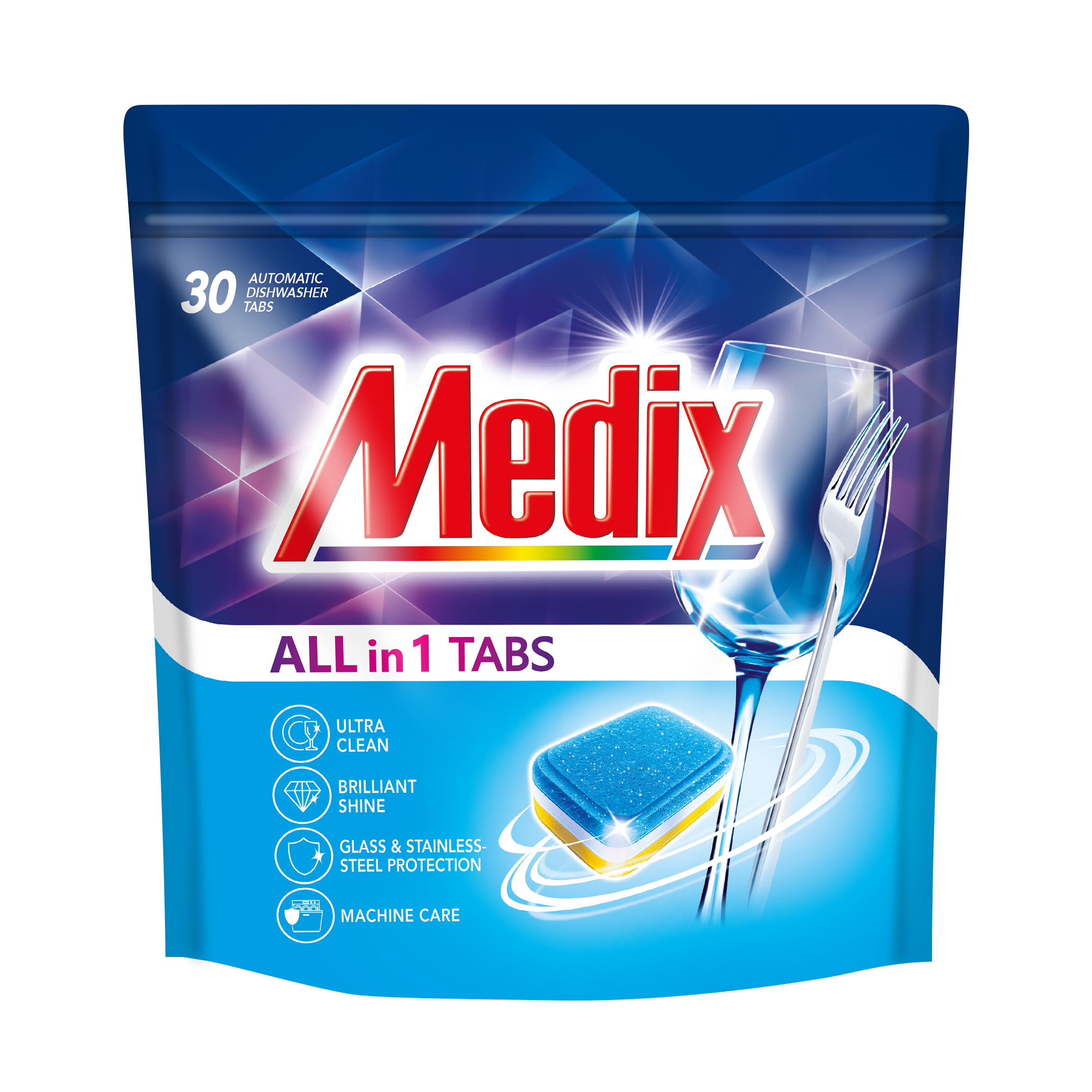 Таблетки за съдом. Medix All in 1 30бр