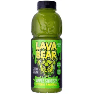 Напитка Lava Bear с зел.ябълка/киви 500мл