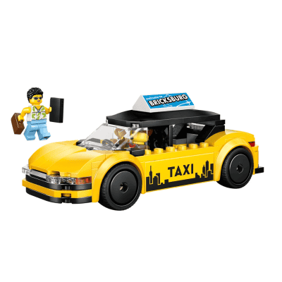 Lego city 60487  жълто такси