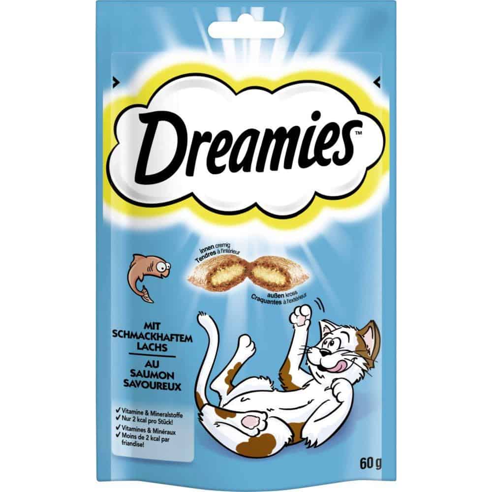 Лакомство за котки Dreamies Сьомга 60гр