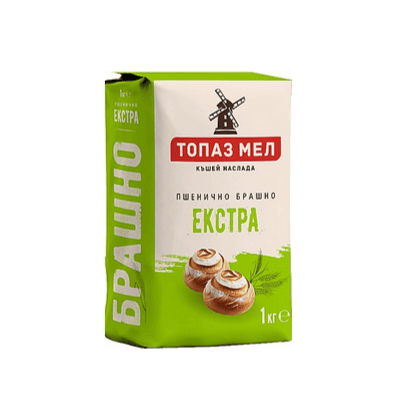 Брашно екстра Топаз Мел 1кг