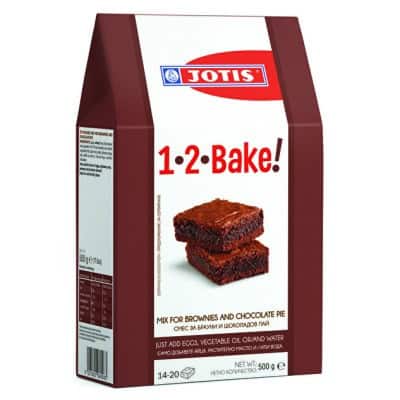 Смес брауни/шок.пай Jotis 1-2 Bake! 500гр 