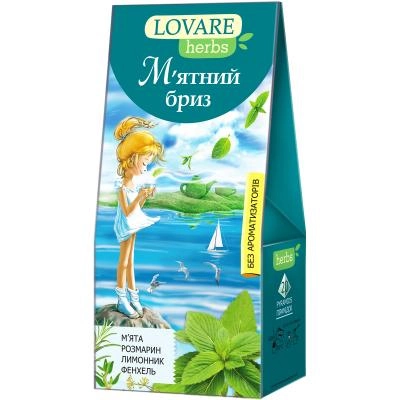 Чай в Пирамида Lovare Mint Breeze 20 броя