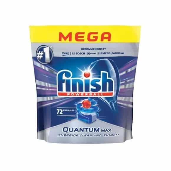 Таблетки за съдом.Finish Quantum Max 72бр