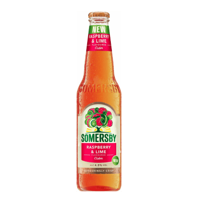 Сайдер Somersby малина и лайм 0.33л