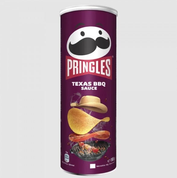 Чипс Pringles с барбекю 165гр