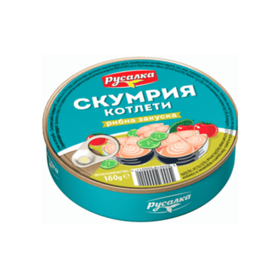 Скумрия Русалка Закуска 160гр