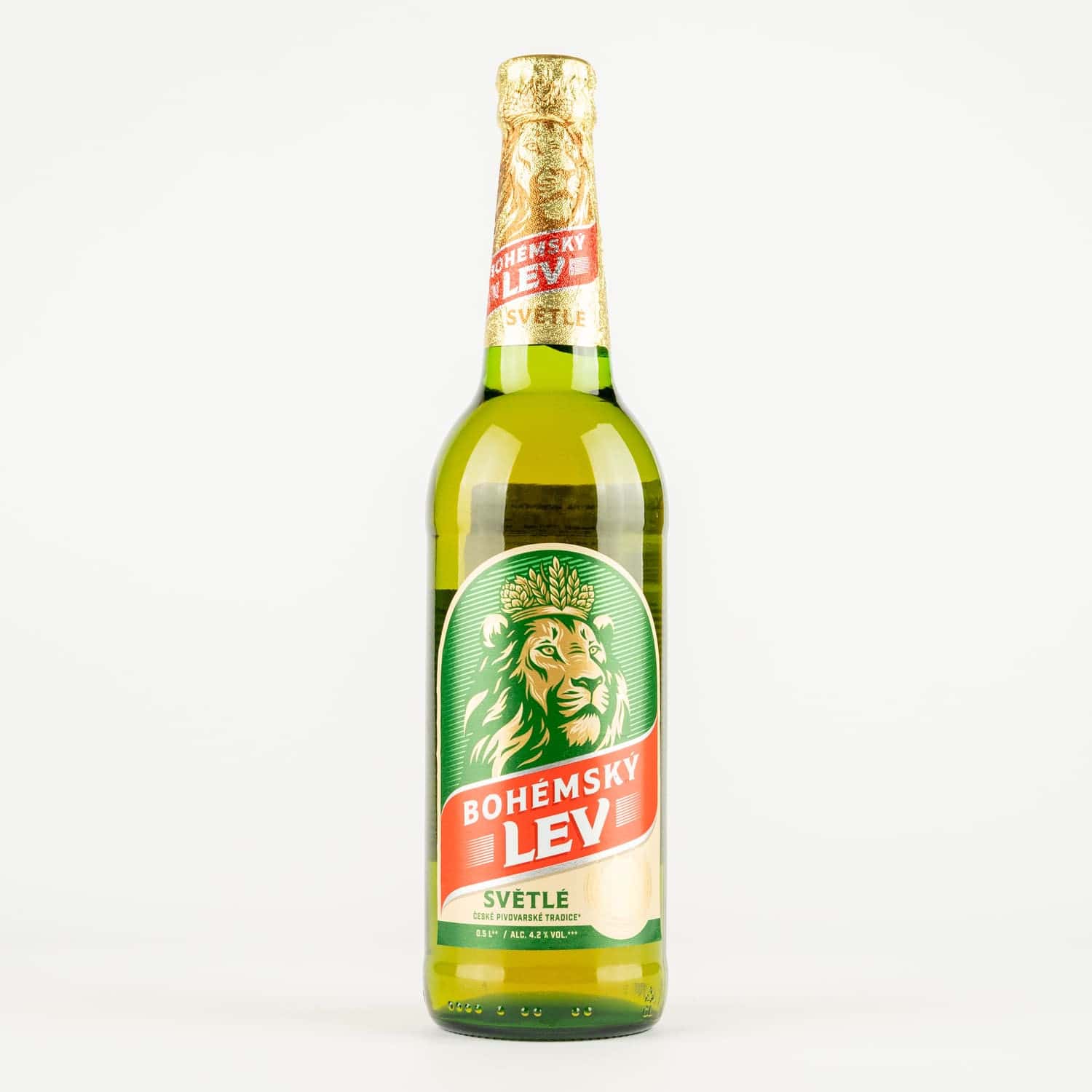 Бира Bohemsky Lev светла 0.5л