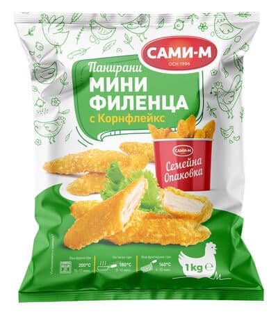 Мини филенца пане Сами-М 1кг 