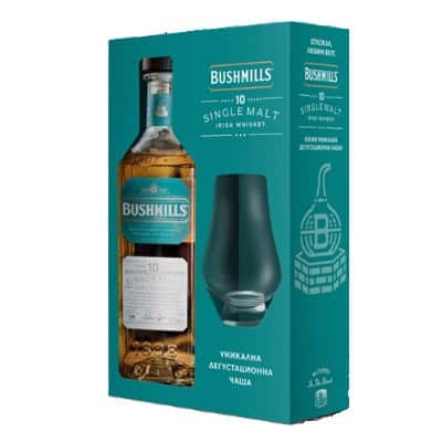 Уиски Bushmills 10г 0.7л + чашa