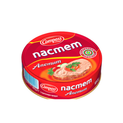 Пастет Апетит Компас 180гр