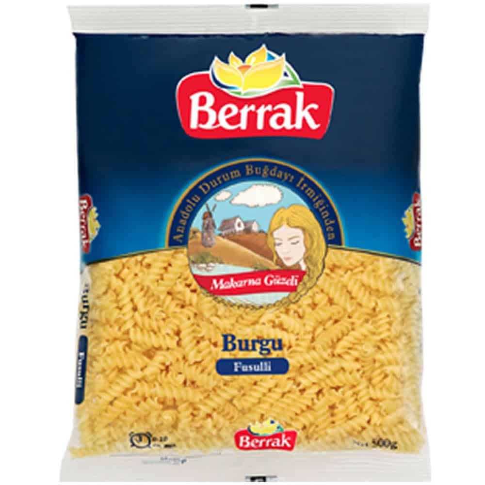 Макарони Berrak Спирали 400гр