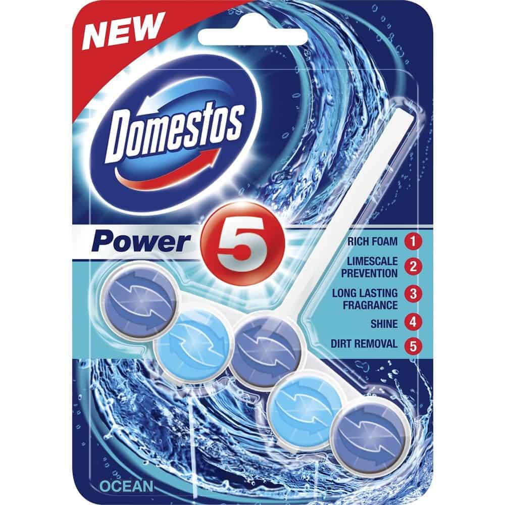 Т.Ч.блокче Domestos Power 5 Океан 55гр