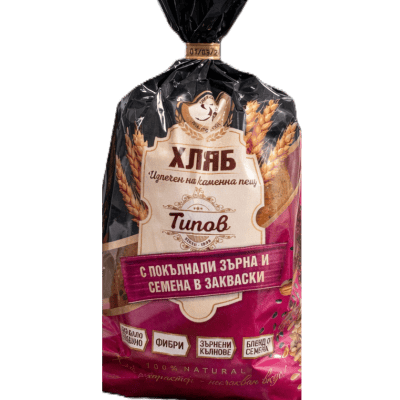 Хляб Яна покълнали зърна и семена 400гр