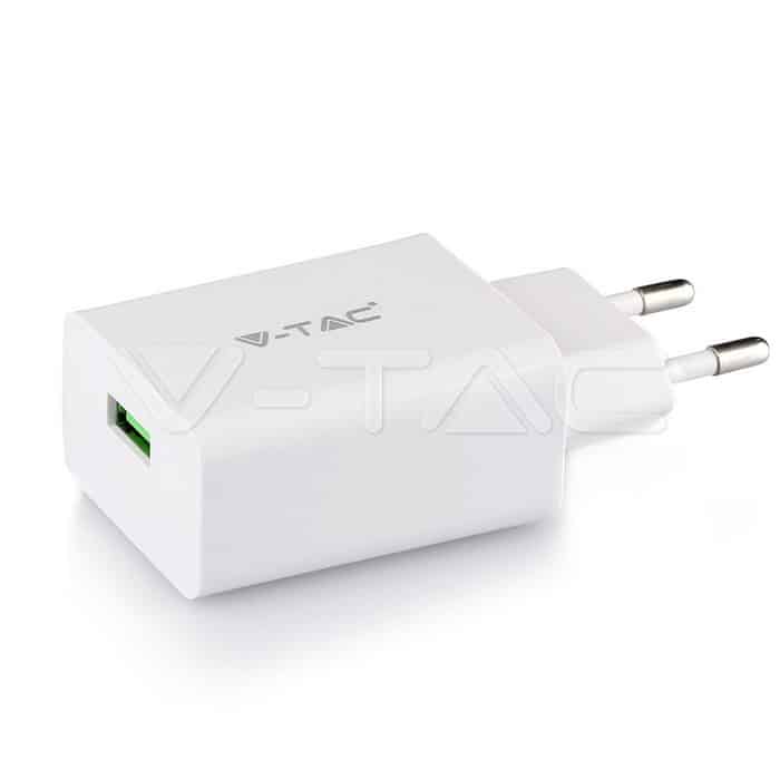 Сет за Бързо Зареждане Type C USB Бял