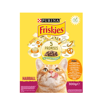 Храна Friskies пиле и зеленчук 300гр 