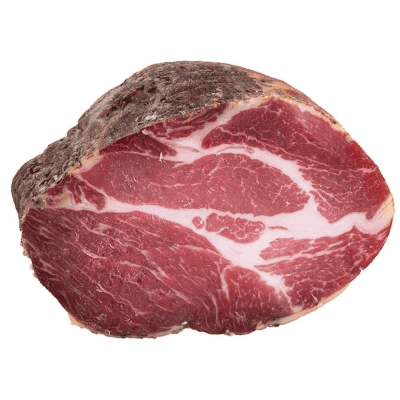 Свински врат кралски сурово-пушен салт